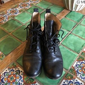 Frye Black Ankle Boots
